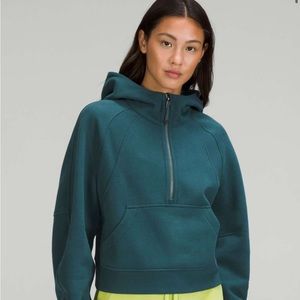 Lululemon Scuba Oversized Half-Zip Hoodie in Jasper XS/S